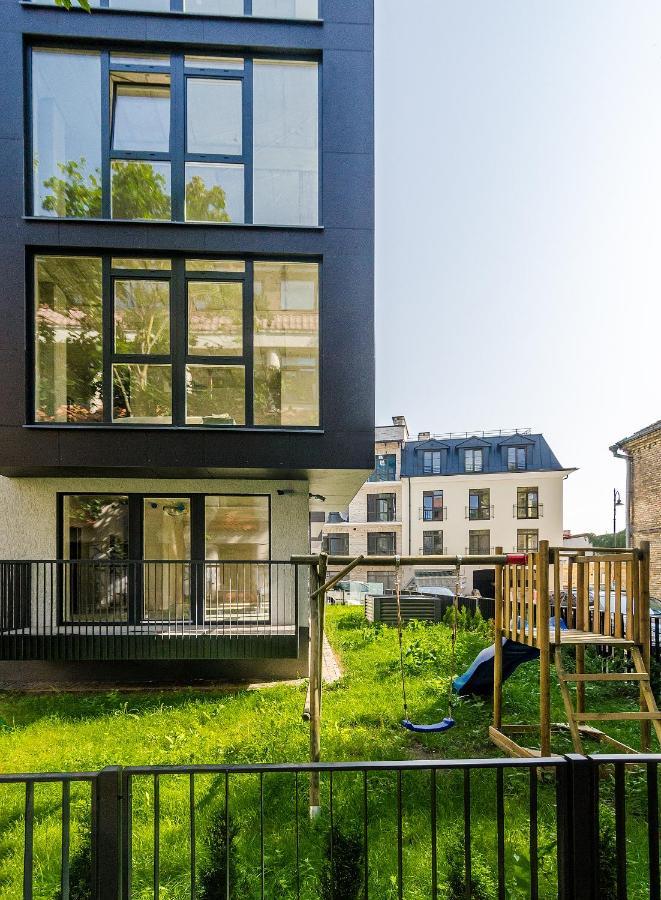 Happy Inn G, Self Check-In, Terrace, Underground Parking VNO Eksteriør bilde